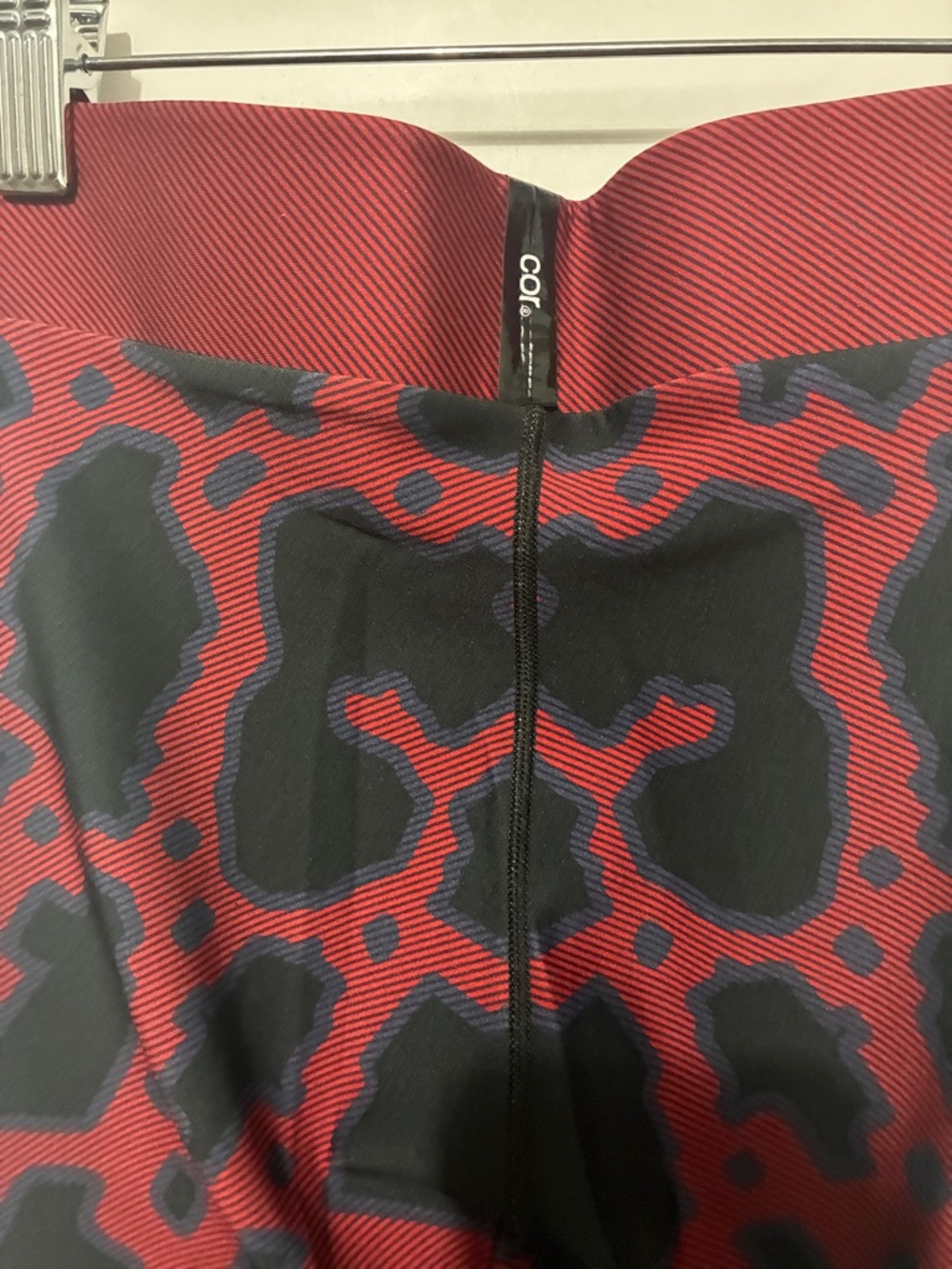 Cor by ultracor  Red and Black Leopard Print Leggings - Picture 6 of 7